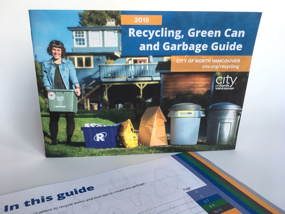 City of North Vancouver 2018 Recycling, Green Can and Garbage Guide