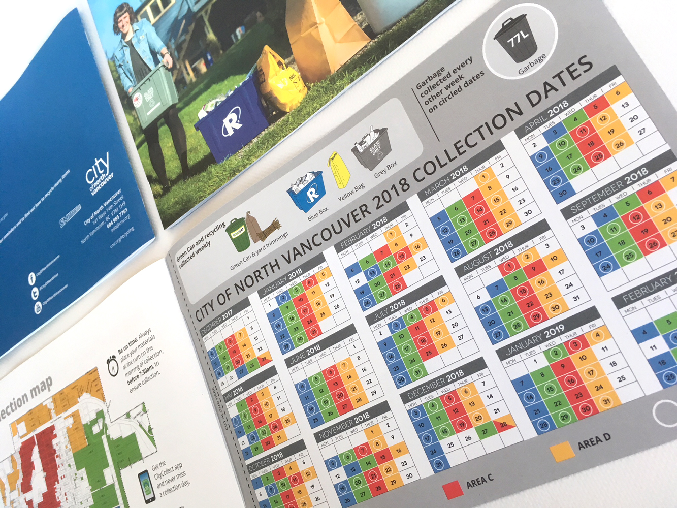 City of North Vancouver 2018 Recycling, Green Can and Garbage Guide